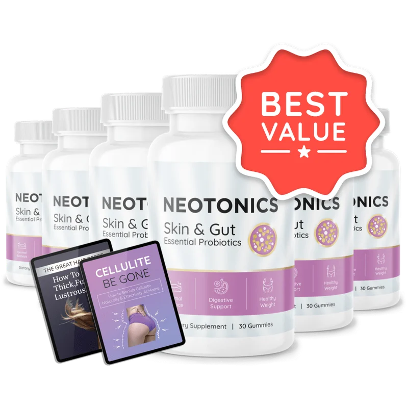 Neotonics Nail Skin Health Support — 6 Bottle / 180 Day Pack